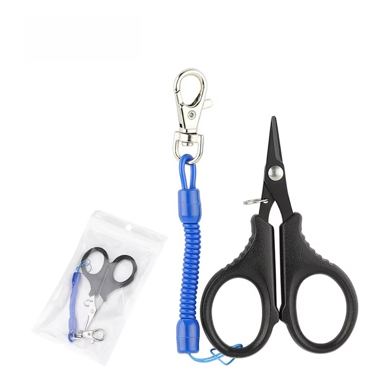 Braided Line - Tijeras de Pesca con Revestimiento de