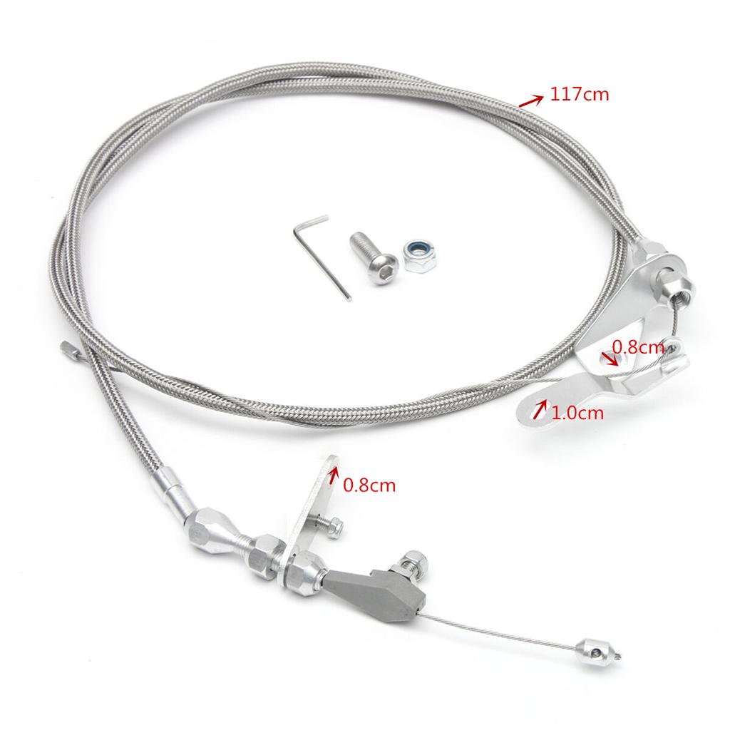 Cable de Acelerador de Gasolin - Braided Line reseña y precio