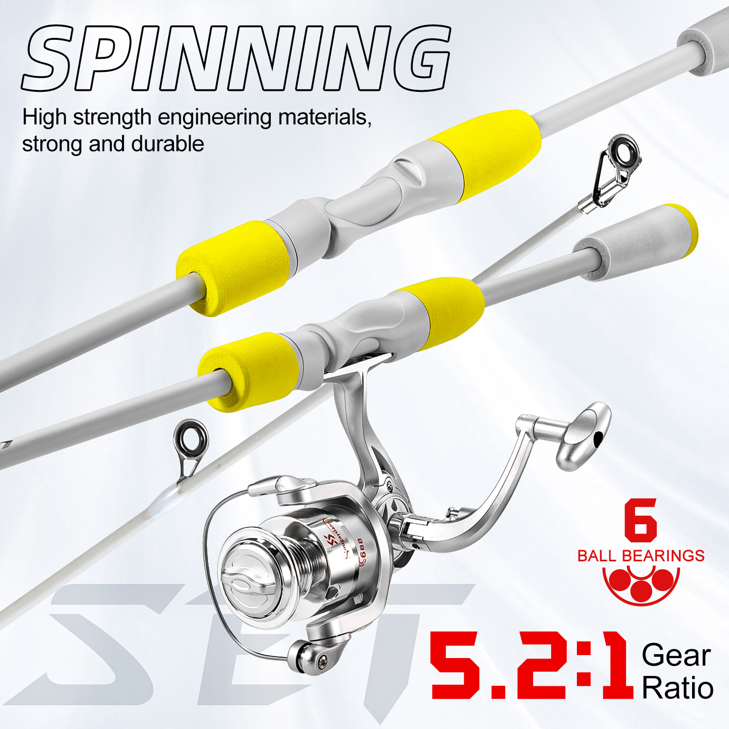 Sougayilang, caña de pescar gi - Fishing Line Spooler reseña y precio